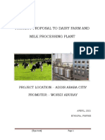 Dairy Farm and Milk Processing Plant Ab