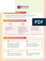 What Is A Study Plan?