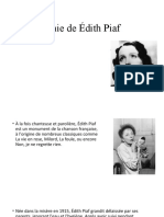 Biographie de Édith Piaf