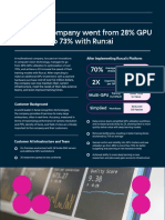 Case Study From 28 To 73 Percent GPU Utilization