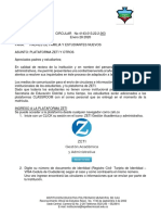 Circular No003 Plataforma ZETI - Padres de Familai-Ene - 2022