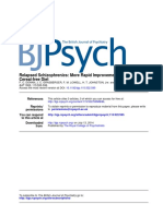 Cereal-Free Diet Relapsed Schizophrenics: More Rapid Improvement On A Milk-And