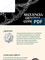 Secuenciación genómica completa: método, resultados y aplicaciones