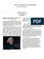 Adam Smith y Su Aportes A La Economía