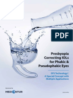 Presbyopia Correcting Iols For Phakic & Pseudophakic Eyes: Eps Technology: A Special Concept With Multiple Applications