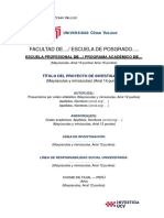 Guía de Elaboración de Proyecto de Investigación