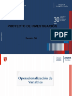 Sesión 06 - Operacionalización y Extras