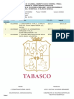 Proveedor: Grupo Sureña S. de R.L. de C.V