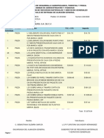 Proveedor: Consorcio Infinity Hersi, S.A. de C.V