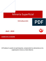 Mineria Superficial Introduccion