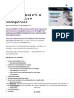 Responsabilidade civil: o que é, requisitos e consequências