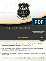 Noções Gerais de Inteligência Policial