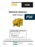 Service Manual: H200 Tail Winch