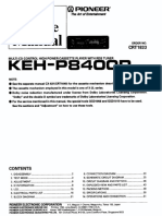 Hfe Pioneer Keh-P8400r Service