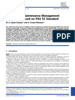 Modelling A Maintenance Management Framework Based On PAS 55 Standard