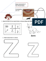 Semana 2 Guía Consonante Z