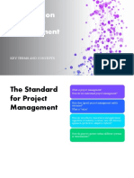 Introduction To & The Standard For Project Management