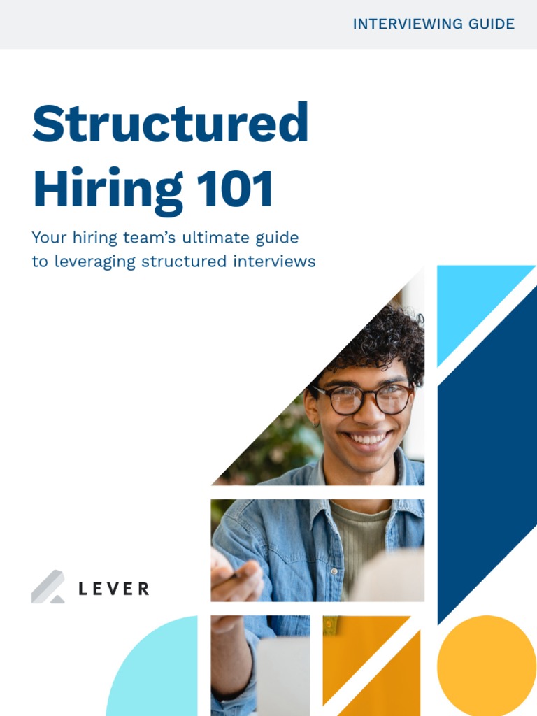 Lever Structured Hiring 101 Guide PDF Recruitment Marketing