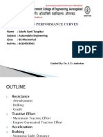 Road Performance Curves