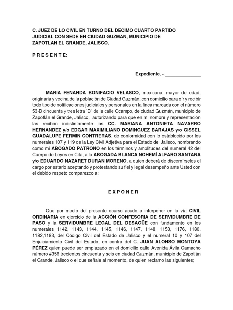 Accion Confesoria | PDF