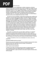 Teorías Acerca Del Origen de Los Seres Vivos