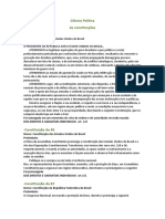 Ciência Política As Constituições - Constituição de 37