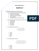 Química orgánica banco preguntas