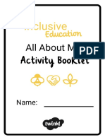 All About Me Activity Booklet Ver 1