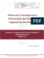 Oficina de Tecnología de La Información Del Gobierno Regional de San Martín