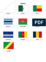 Banderas y Capitales de Los 5 Continentes