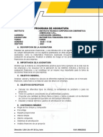 Programa de Asig Matemática Financiera Contaduría General - 111222