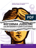 Reforma Judicial: Vía Referendo Constitucional