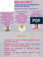 Cyber Security: Week 6: Web Security-E-mail Security-Mobile Device Security-Cloud Security