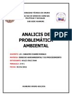 ANALISIS CONTAMINACION