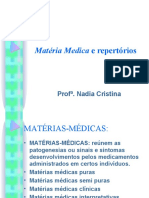 Materia Medica e Repertórios