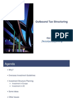 Outbound Tax Structuring