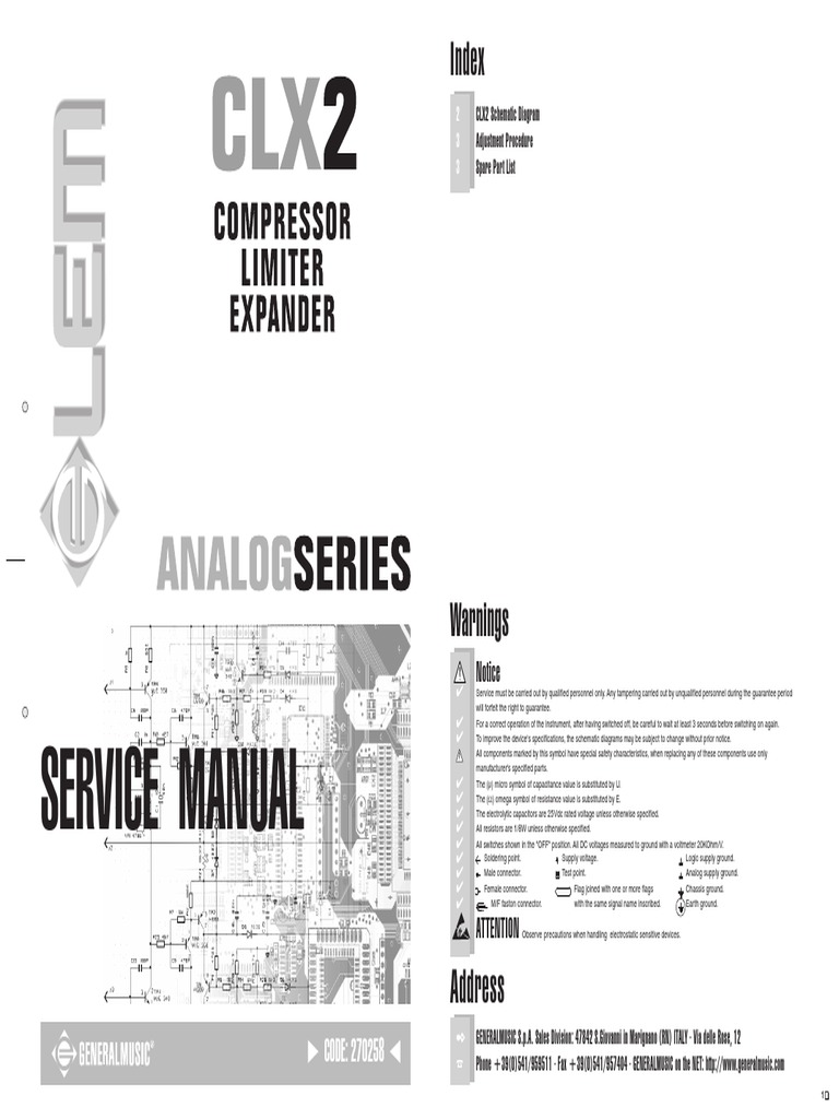 270258 clx2 compressor pdf