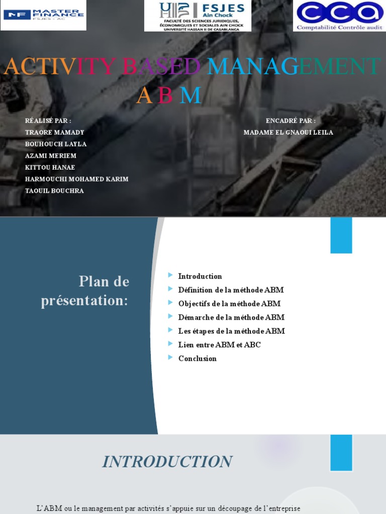 Gestion par Activités et Performance | PDF | Analyse comparative | Business