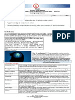 2 Medio INGLES Unidad N°1 Guía #1 Reading Comprehension