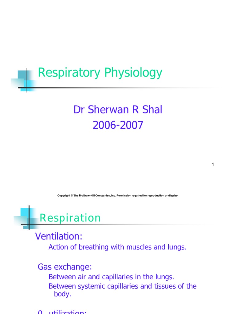 Respiratory Physiology All and Complete | PDF
