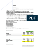 Caso: Empresa PARK YE SAN SAC Elaboración de Un Presupuesto de Efectivo