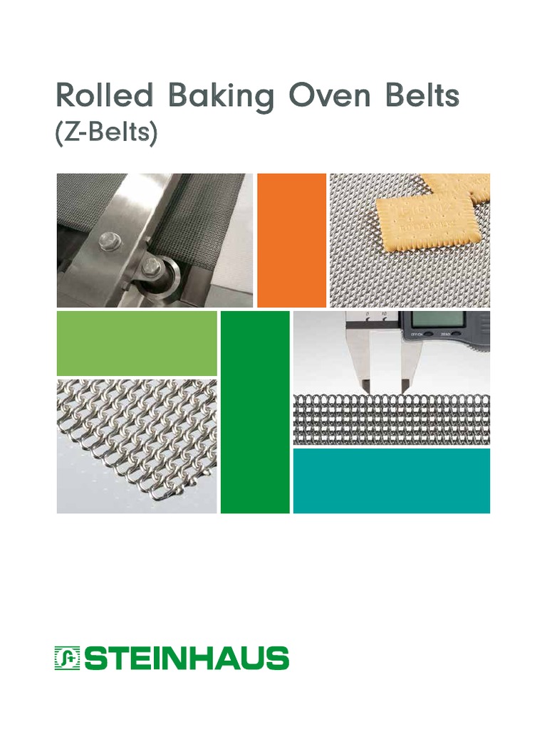 Wb136e Baking Oven Belts PDF Belt (Mechanical) Wire