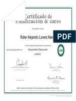 Roller Alejandro Lovera Nieves Certificado de Autosuficiencia