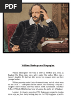 William Shakespeare Biography