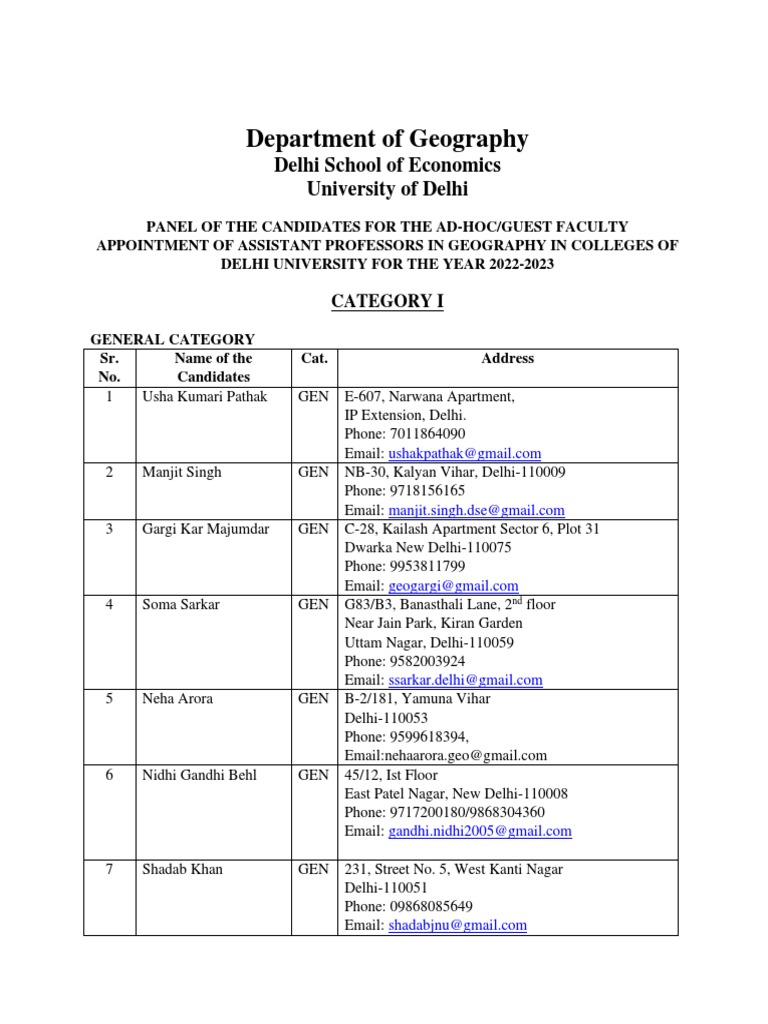 department-of-geography-delhi-school-of-economics-university-of-delhi