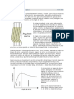 Angulo de Deriva y Agarre Lateral