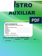 Auxiliar: Registro