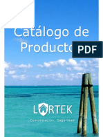 Catálogo de Productos: Comunicación. Seguridad