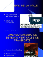 Dimensionamiento de Sistemas Verticales de Transporte - PPT Actualizado 21