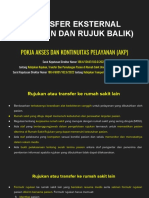 Transfer Eksternal (Rujukan Dan Rujuk Balik) : Pokja Akses Dan Kontinuitas Pelayanan (Akp)